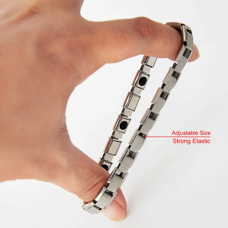 Health Tourmaline Magnetic Bracelet Reduce Muscle Tension Reduce Fatigue And Tension Improve Blood Circulation for Women Men Health Tourmaline Magnetic Bracelet Reduce Muscle Tension Reduce Fatigue And Tension Improve Blood Circulation for Women Men