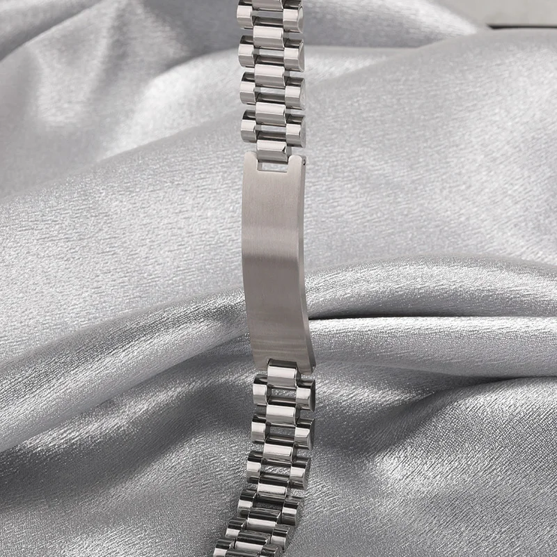 Customized Male Name Bracelet Stainless Steel Gold Color Punk Jewelry Personalized Letter Nameplate Bangle Best Friend Gifts