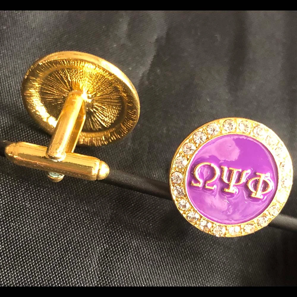 Greek Fraternity Jewelry Gif For Sister Letter Cufflinks