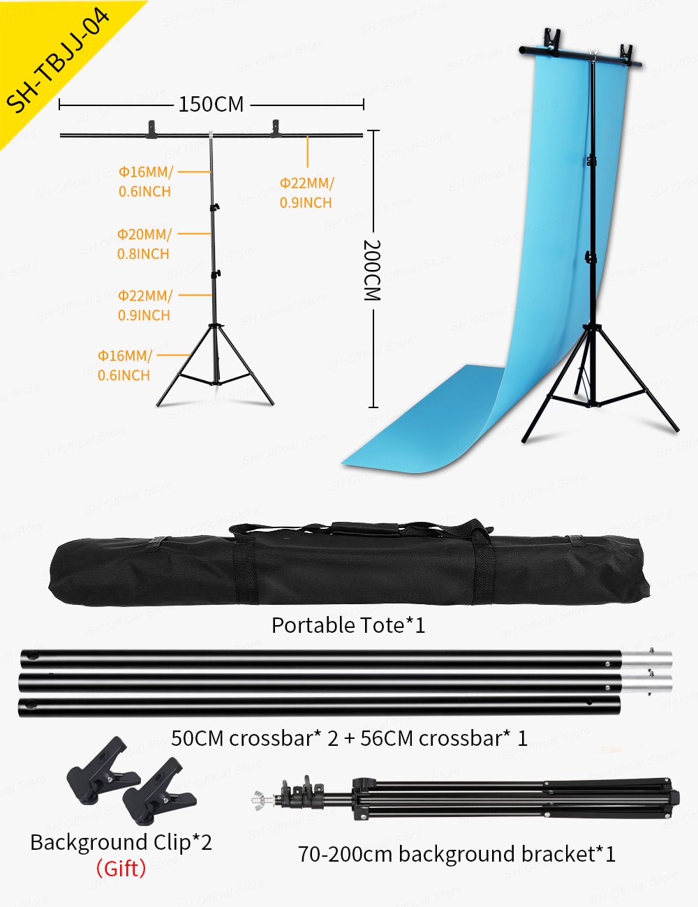 SH 200cmX200cm T-shape Photo Background Backdrop Stand For Photo Studio Photography Green Screen Chromakey With Stand SH 200cmX200cm T-shape Photo Background Backdrop Stand For Photo Studio Photography Green Screen Chromakey With Stand