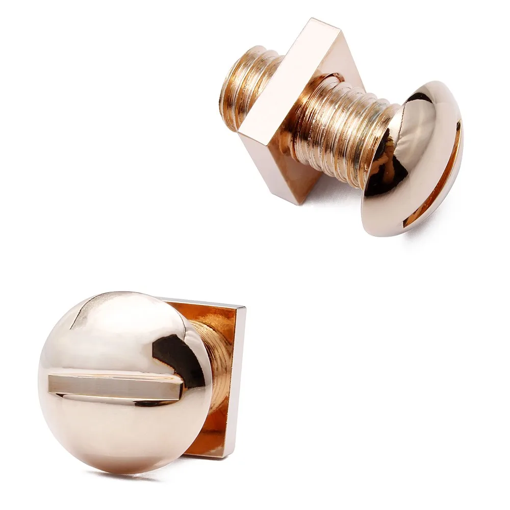 Rose Gold Screw Cufflinks HAWSON Fashion Men's Cuff links Jewelry Accessory With Velvet Bag Rose Gold Screw Cufflinks HAWSON Fashion Men's Cuff links Jewelry Accessory With Velvet Bag