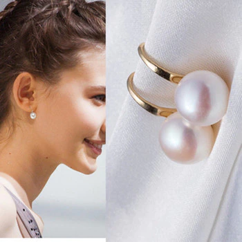 Fashion simple simulation pearl earrings bride earrings jewelry
