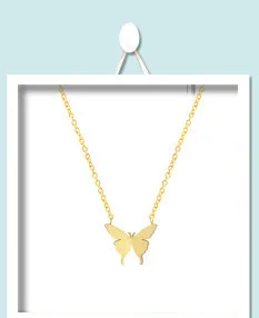 Minimal Disc Coin Necklace Stainless Steel Moon and Sun Face Pendants Necklaces For Women Fashion Jewellery Bijoux Femme 2020
