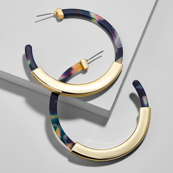 Fashion Hoop Earrings for Women Vintage Leopard Print Circle Hoops Earrings Jewelry Womens Fashion