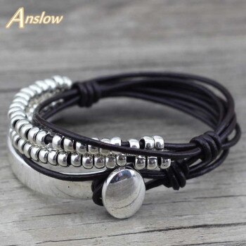 Anslow Brand Bohemian Vintage Handmade Multilayer Wrap Jewelry 1