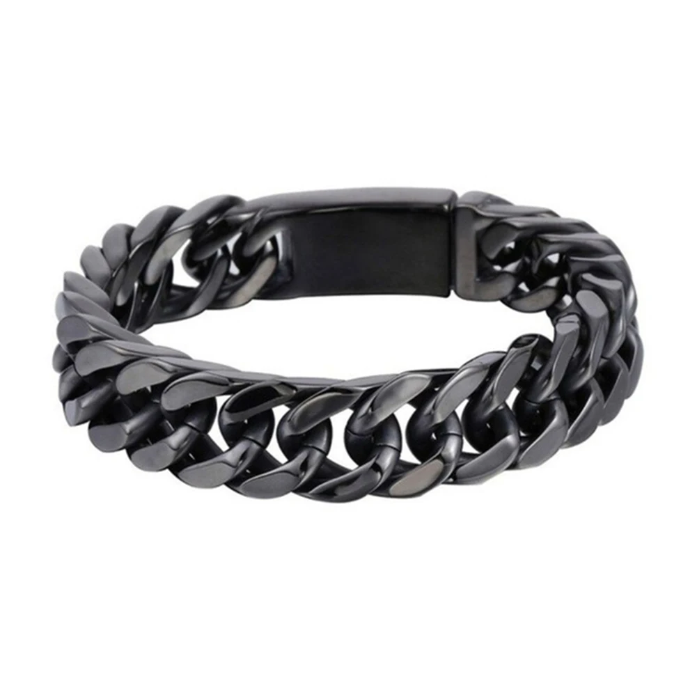 Hot slae Metal Chain Bracelets Punk Men Charming Circle Bangle Travel Street Hip Hop Night Club Jewelry Gifts dropshipping брасл