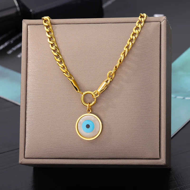 Stainless Steel Gold Color Multi-Layer Geometric Necklace For Women 2022 Trendy New Fashion Party Jewelry Collares Dropshipping Stainless Steel Gold Color Multi-Layer Geometric Necklace For Women 2022 Trendy New Fashion Party Jewelry Collares Dropshipping