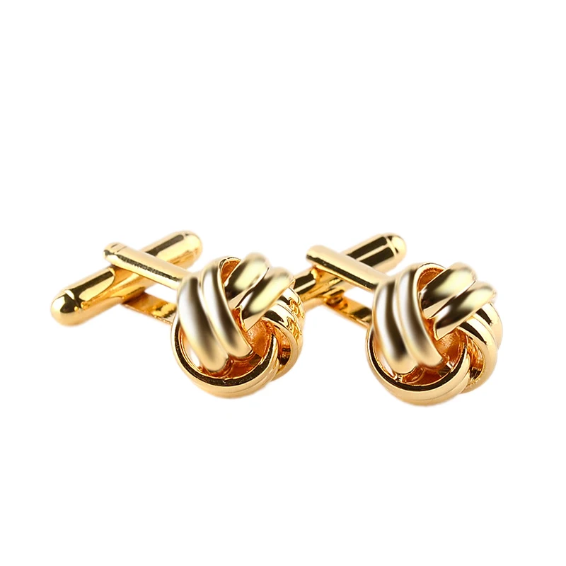 Men's Cufflinks Male Fancy Cuff Links Unique Knot Desig Wedding Business Shirt Classic Cufflinks Mens Jewelry