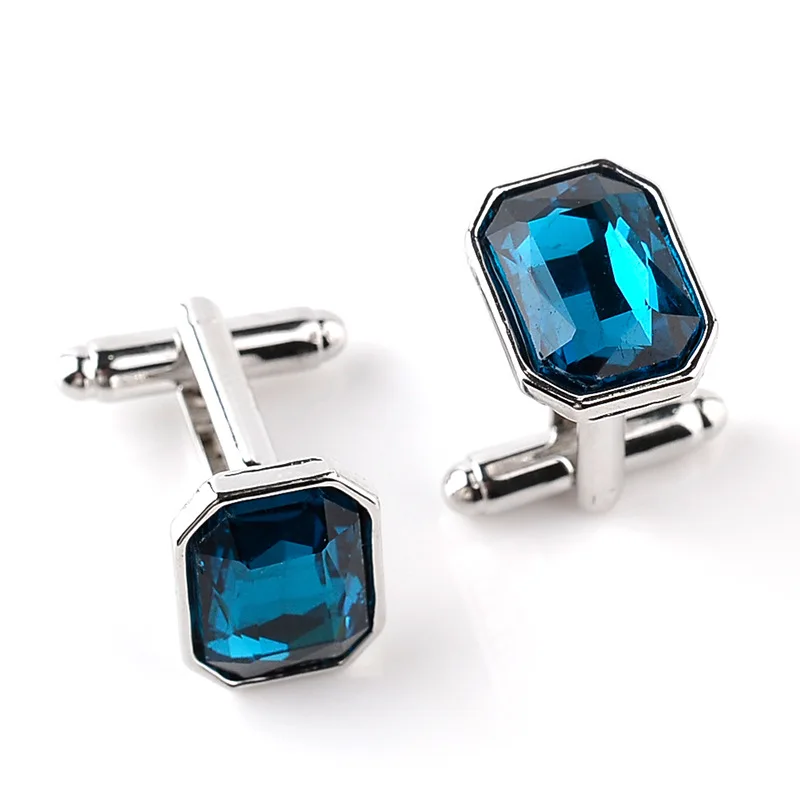 Luxury Blue Purple Cufflinks for Men High Quality Zircon Shirts Cuff Links Business Cuff Buttons Men's shirt Collar Pin Wedding Luxury Blue Purple Cufflinks for Men High Quality Zircon Shirts Cuff Links Business Cuff Buttons Men's shirt Collar Pin Wedding