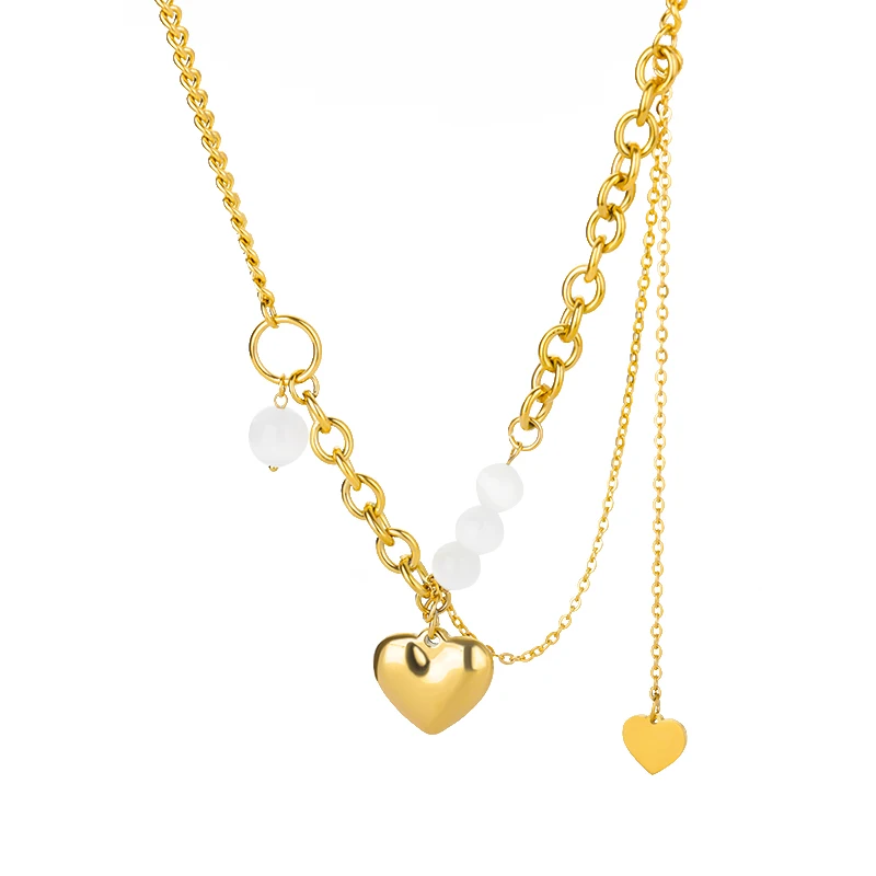 Stainless Steel Gold Color Multi-Layer Geometric Necklace For Women 2022 Trendy New Fashion Party Jewelry Collares Dropshipping Stainless Steel Gold Color Multi-Layer Geometric Necklace For Women 2022 Trendy New Fashion Party Jewelry Collares Dropshipping