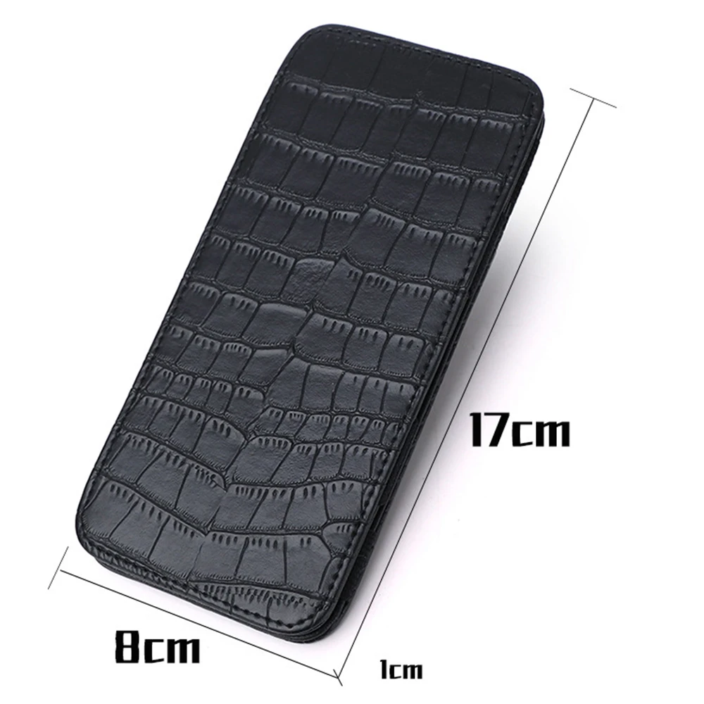 2022 New PU Leather Crocodile Pattern Card Case Travel Wallet Banknote Organiser Credit Card Holder Protector Case Dropshipping
