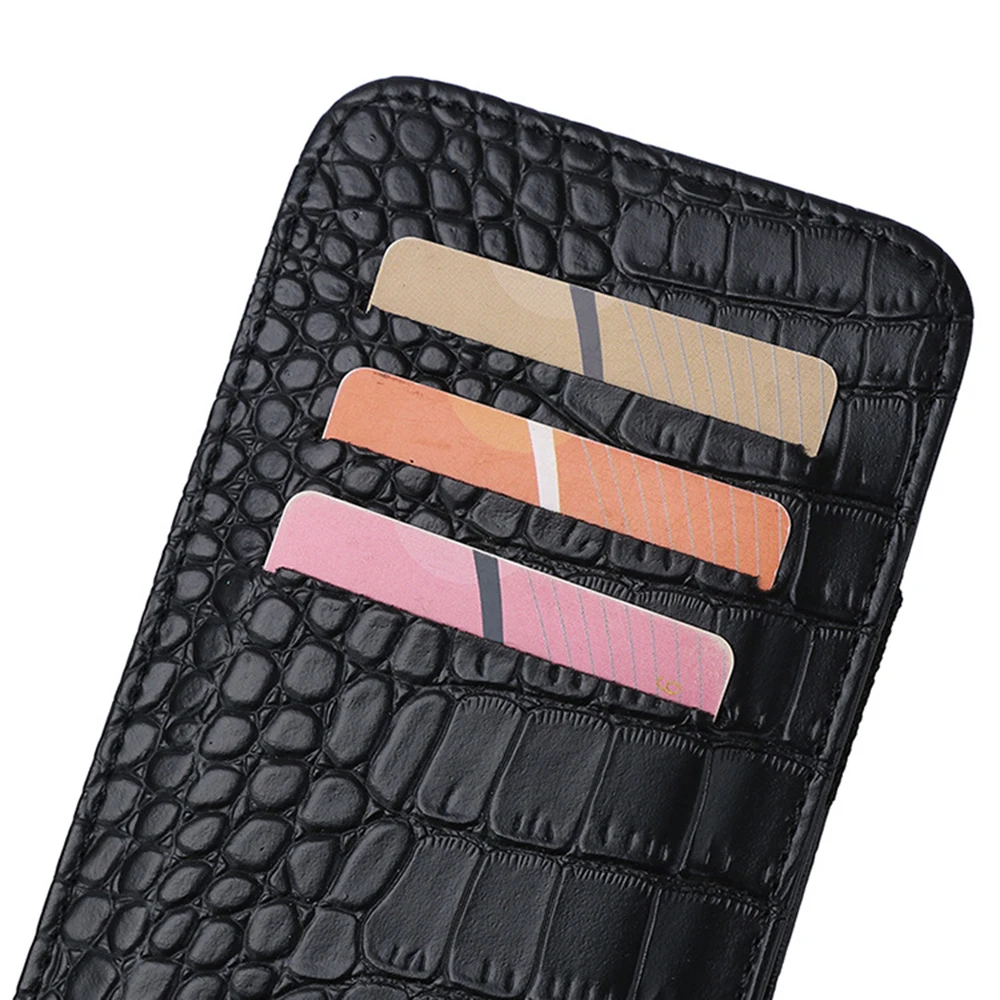 2022 New PU Leather Crocodile Pattern Card Case Travel Wallet Banknote Organiser Credit Card Holder Protector Case Dropshipping
