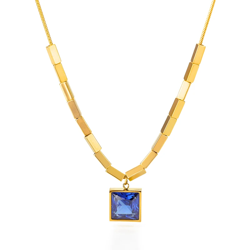 Stainless Steel Gold Color Multi-Layer Geometric Necklace For Women 2022 Trendy New Fashion Party Jewelry Collares Dropshipping Stainless Steel Gold Color Multi-Layer Geometric Necklace For Women 2022 Trendy New Fashion Party Jewelry Collares Dropshipping