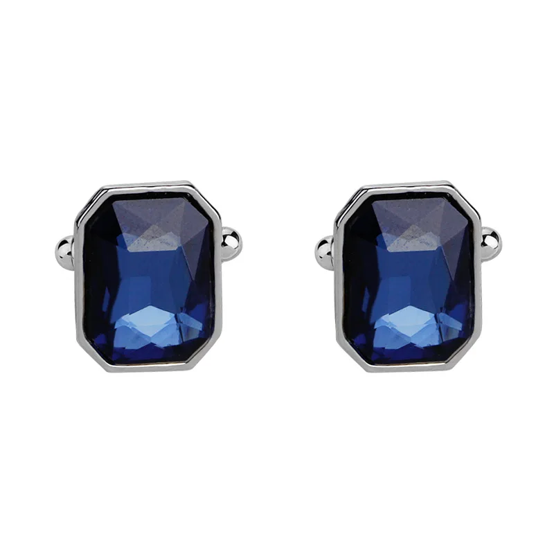 Luxury Blue Purple Cufflinks for Men High Quality Zircon Shirts Cuff Links Business Cuff Buttons Men's shirt Collar Pin Wedding Luxury Blue Purple Cufflinks for Men High Quality Zircon Shirts Cuff Links Business Cuff Buttons Men's shirt Collar Pin Wedding